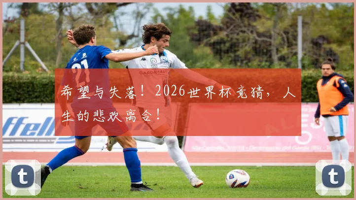希望与失落！2026世界杯竞猜，人生的悲欢离合！