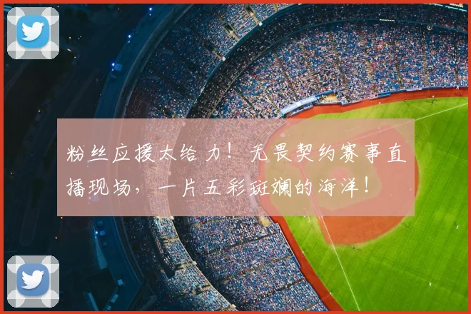 粉丝应援太给力！无畏契约赛事直播现场，一片五彩斑斓的海洋！